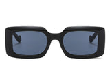 Neue quadratische polarisierte Unisex-Sonnenbrille mit breiter Krempe