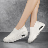 Atmungsaktive Slip-On-Schuhe aus Luftkissen-Mesh für Damen