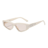 Neue Cat Eye Triangle Persönlichkeit Mode Sonnenbrillen für Damen