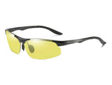 Loremikor Photochrome polarisierte Nachtsicht-Sonnenbrille für Herren